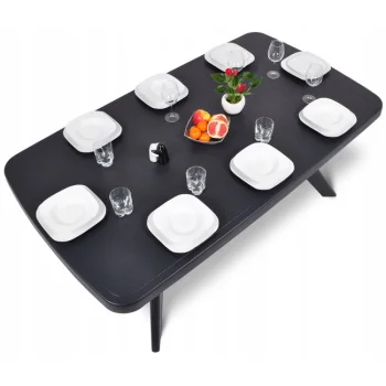 Allibert baštenski sto Baltimore, grafit-3 Allibert baštenski sto Baltimore, grafit-3